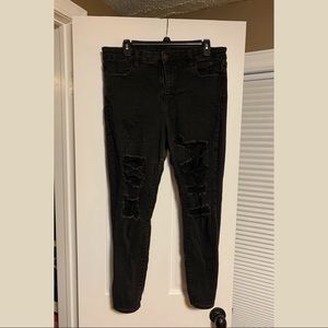 AE NE(X)T Level Ripped High-Waisted Jegging